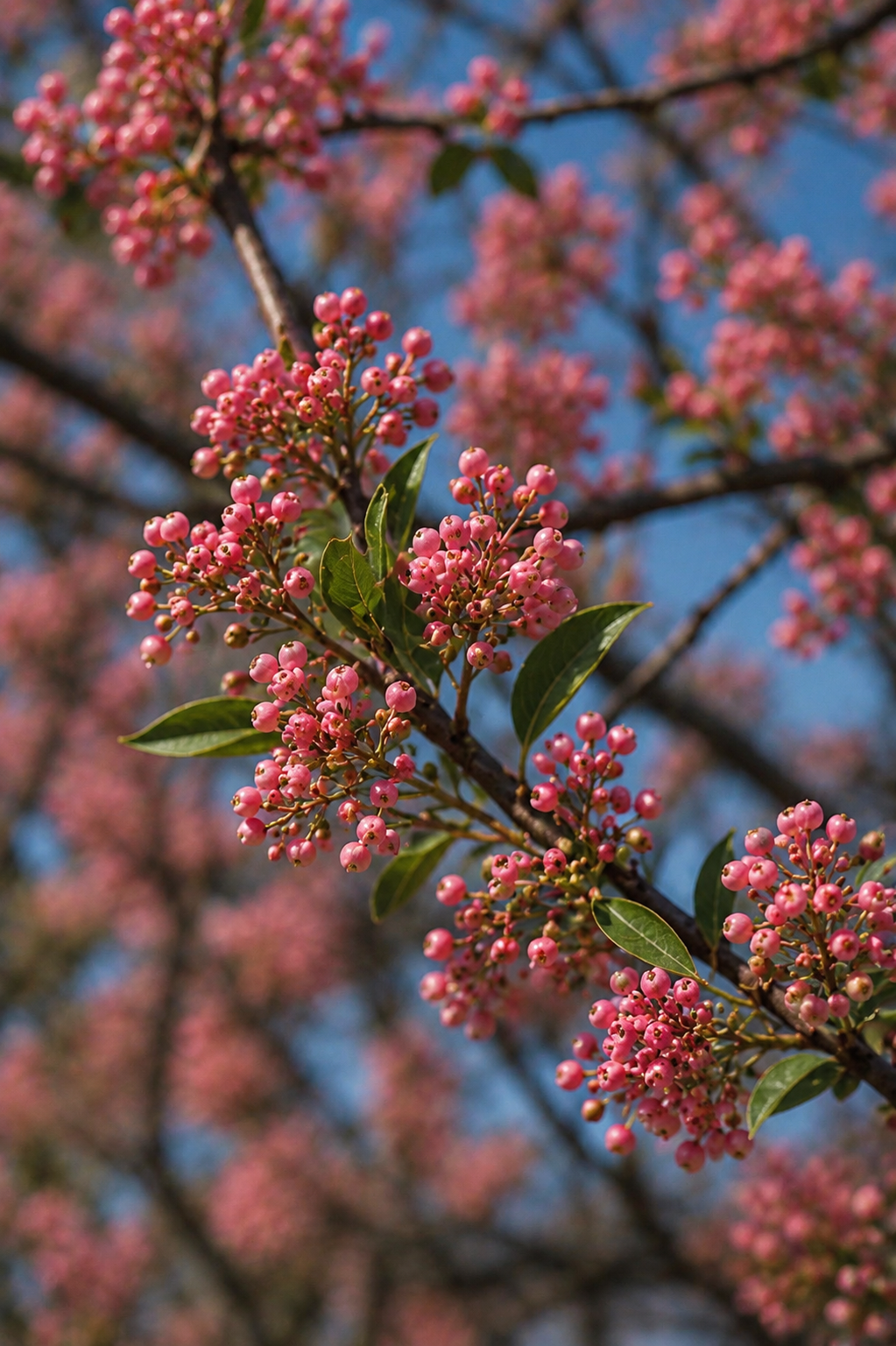 Pink pepper berries